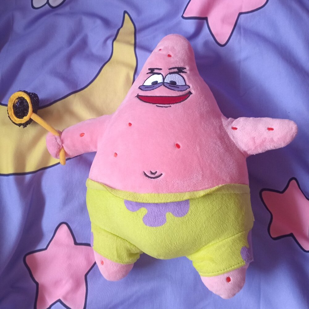 Spongebob Squarepants Patrick Meme Plush